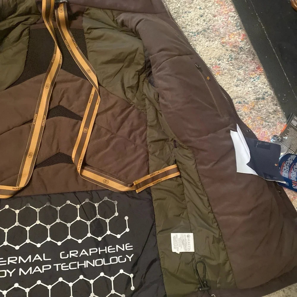 NWT Beretta Men's Hooded Hunting Field Jacket with Vest M